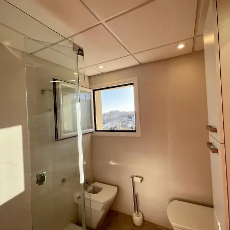Exclusive Beachfront Apartment Torremolinos - Pool - Paddle - Tenis - Wifi - Central Aircon Buitenkant foto
